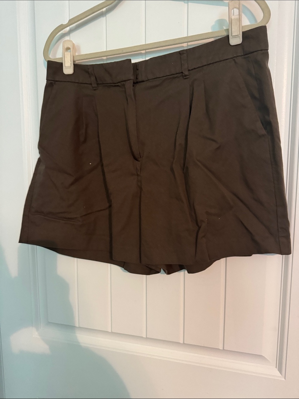 Old Navy Black Tailored Pleat Front Shorts